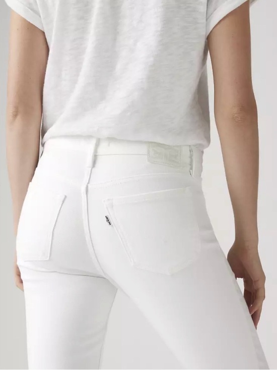 Levi's Denim - Levi's 711 White Skinny Jeans for Women
